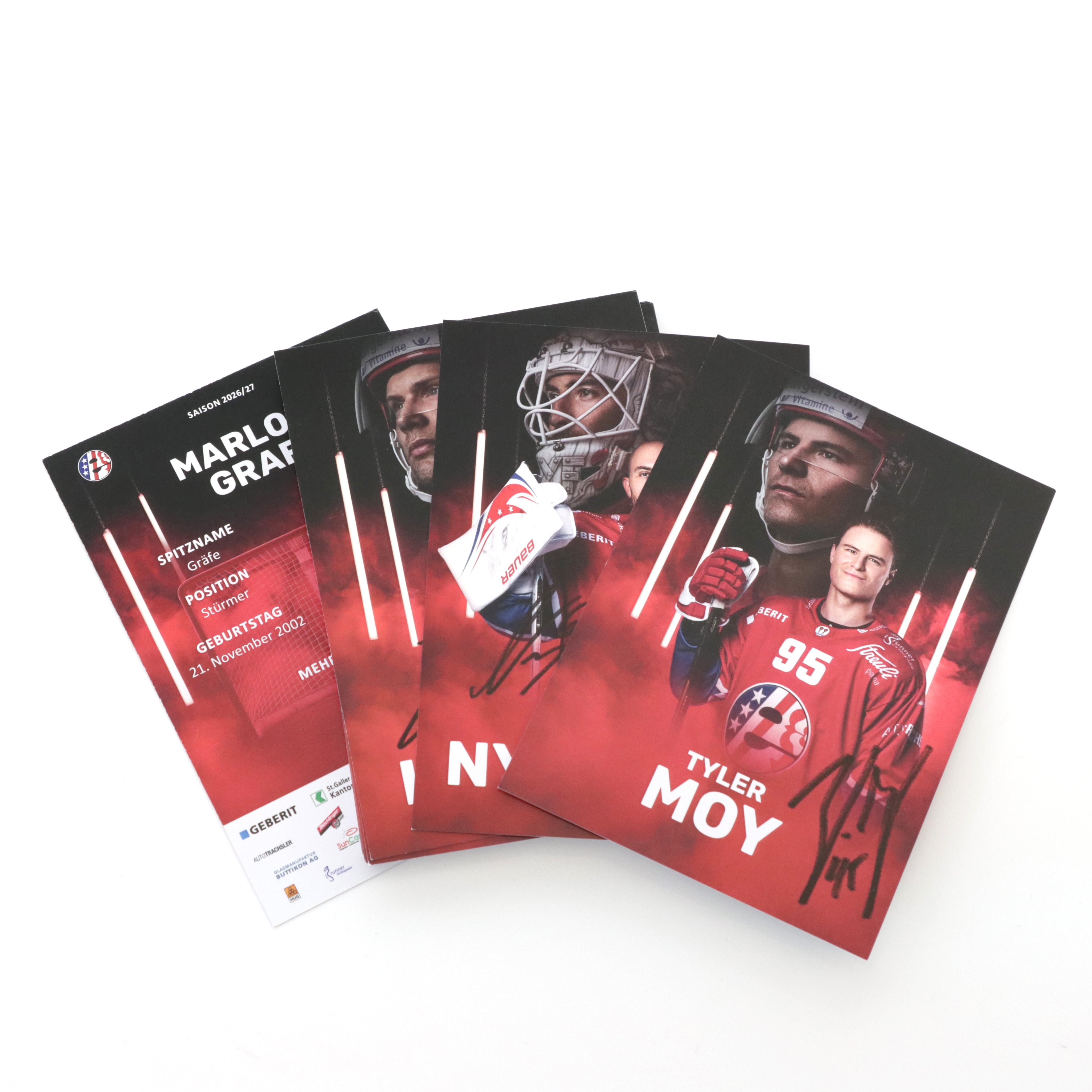 SCRJ Lakers Autogrammkarten
